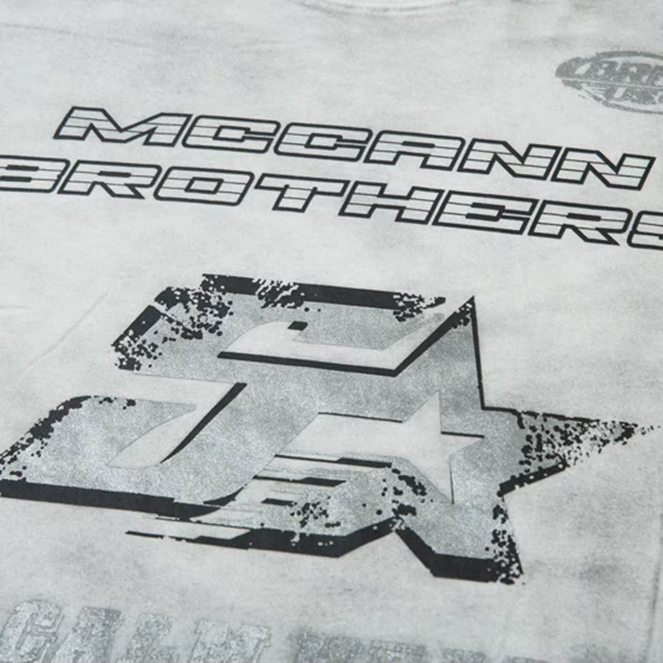 Harajuku Vintage Oversized T-Shirts Men Streetwear Hip Hop Long Sleeve T Shirts Washed Retro Loose Tee Tops